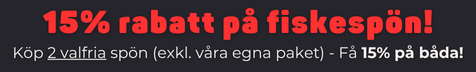 Köp 2 spön - få 15% på båda