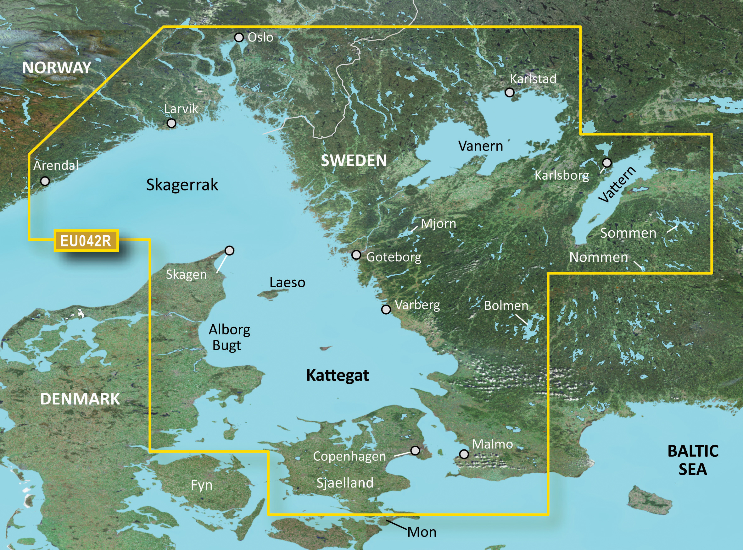 Garmin BlueChart g3 (EU042R) Oslo - Trelleborg