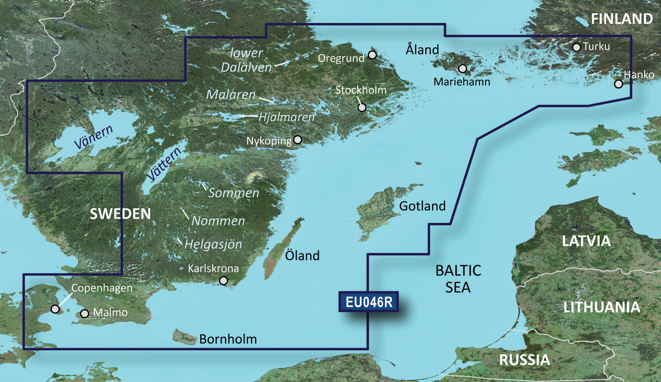 Garmin BlueChart g3 (EU046R) Sverige sydöst