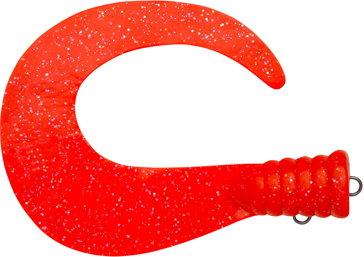 Svartzonker Giant BigTail reserv-tail c13 fluo hot red 2-pack