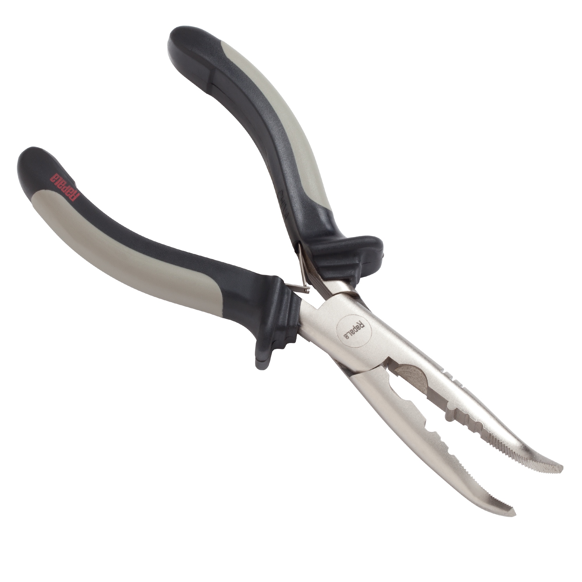 Rapala Fisherman's multi-/näbbtång böjd 16.5 cm svart/grå