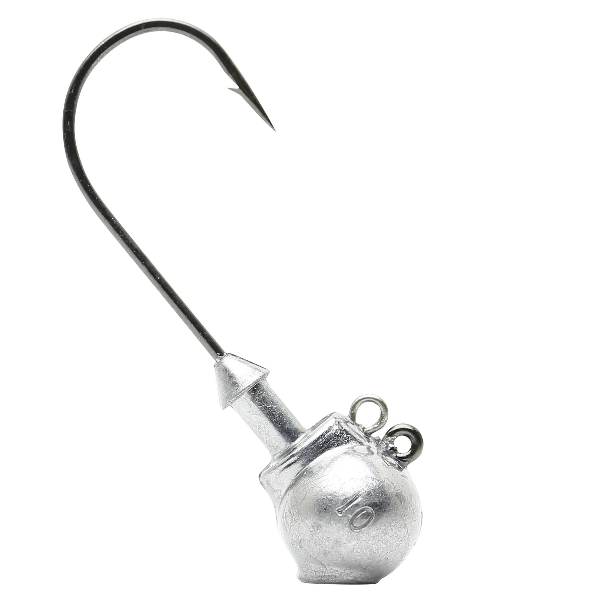 Storm So-Run Stand-up jiggskalle 10 g med 2/0 krok silver 3-pack