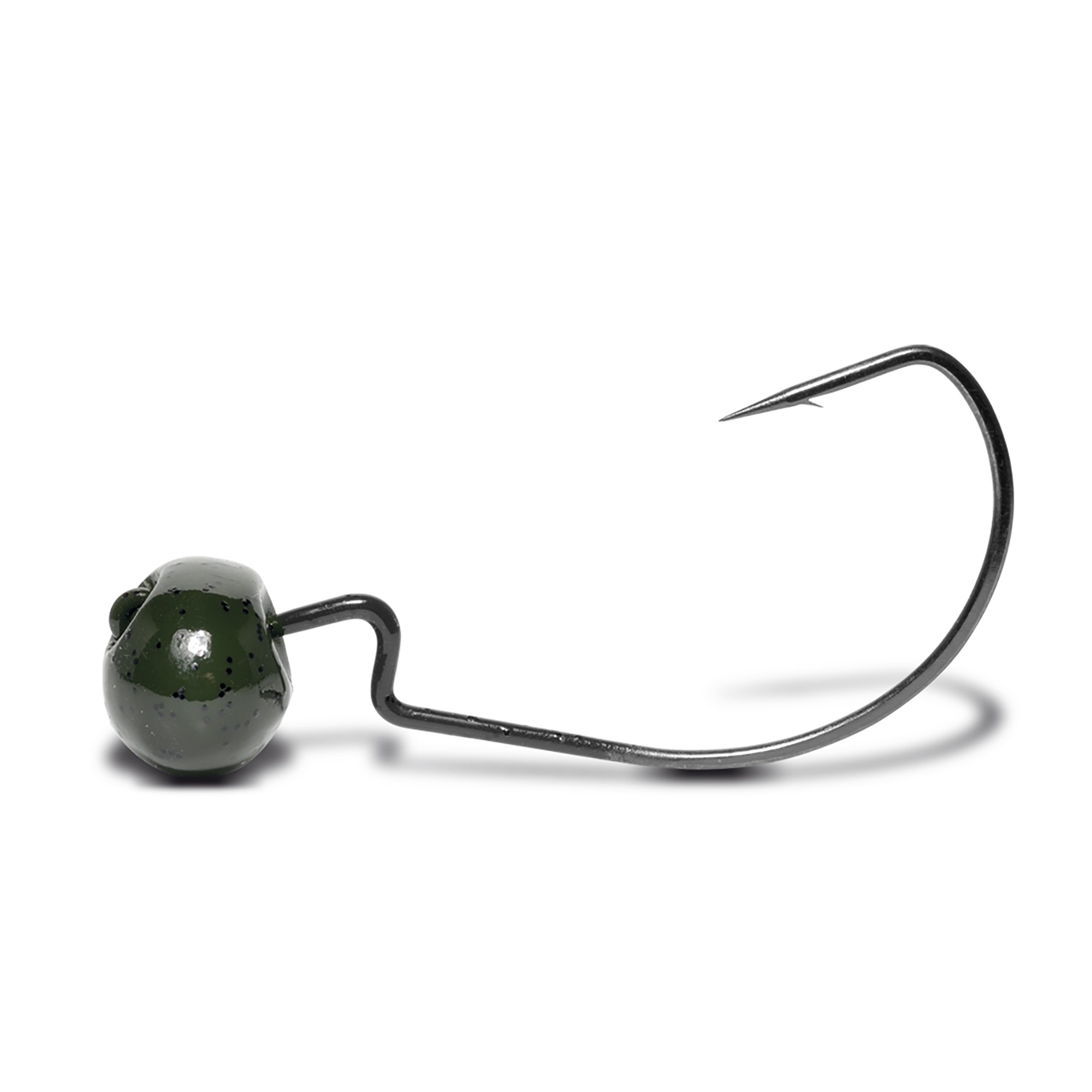 VMC 7340 RJ Rugby jiggskalle 14 g med 5/0 krok mörkgrön 3-pack