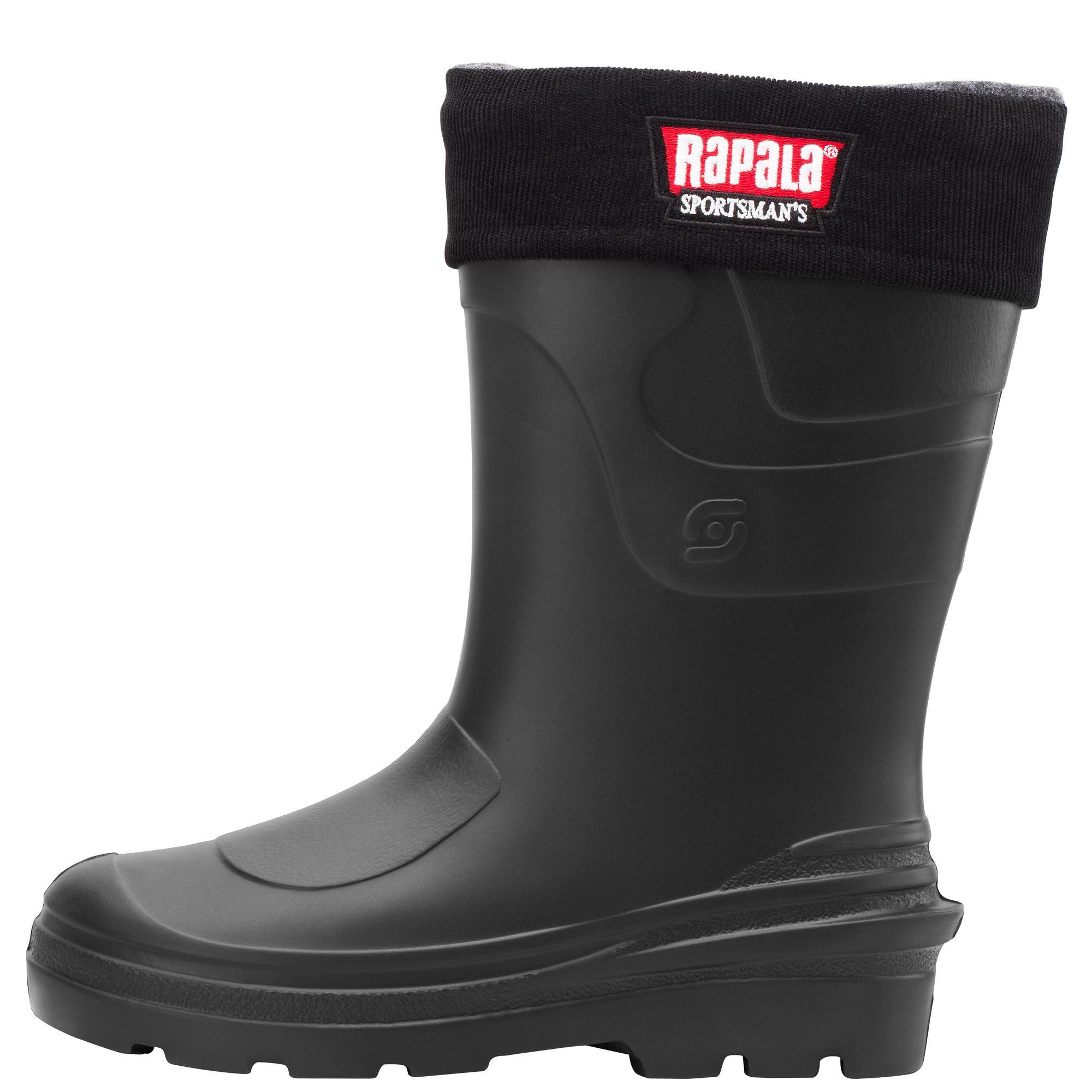Rapala Sportsmans Short vinterstövlar svart 36