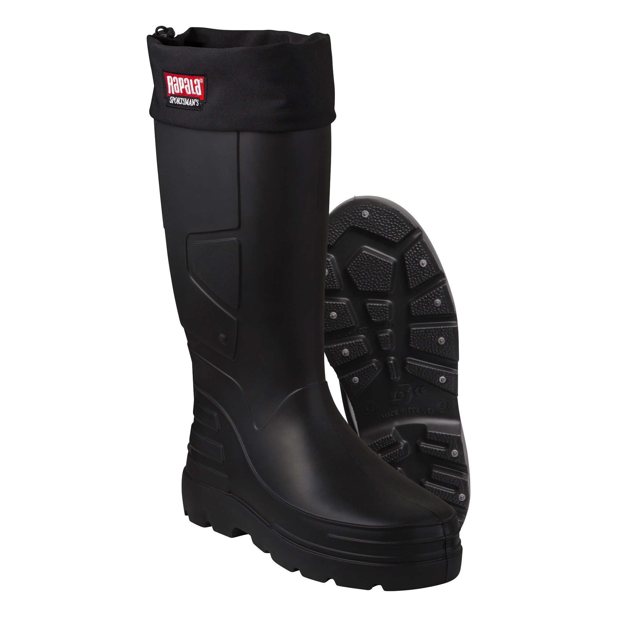 Rapala Sportsmans Spikes vinterstövlar svart 46