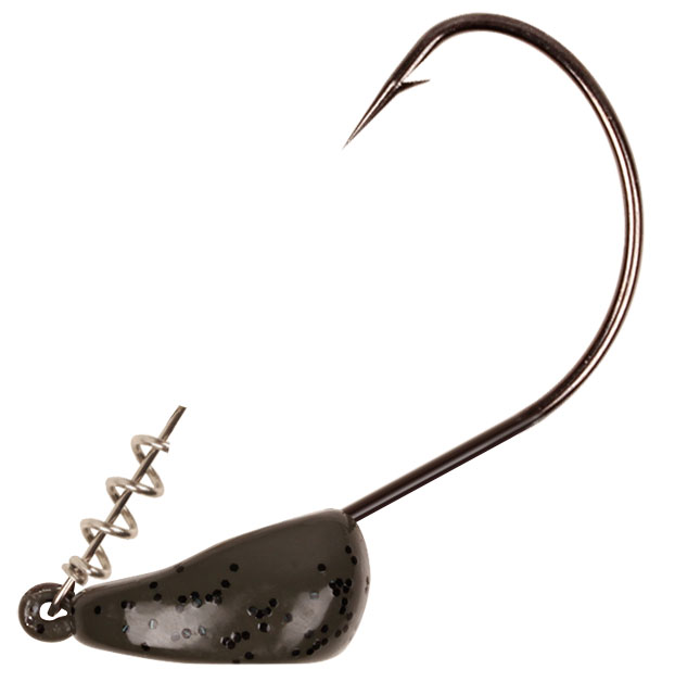 BFT Triple S jiggskalle 15 g med 3/0 krok green pumpkin 2-pack