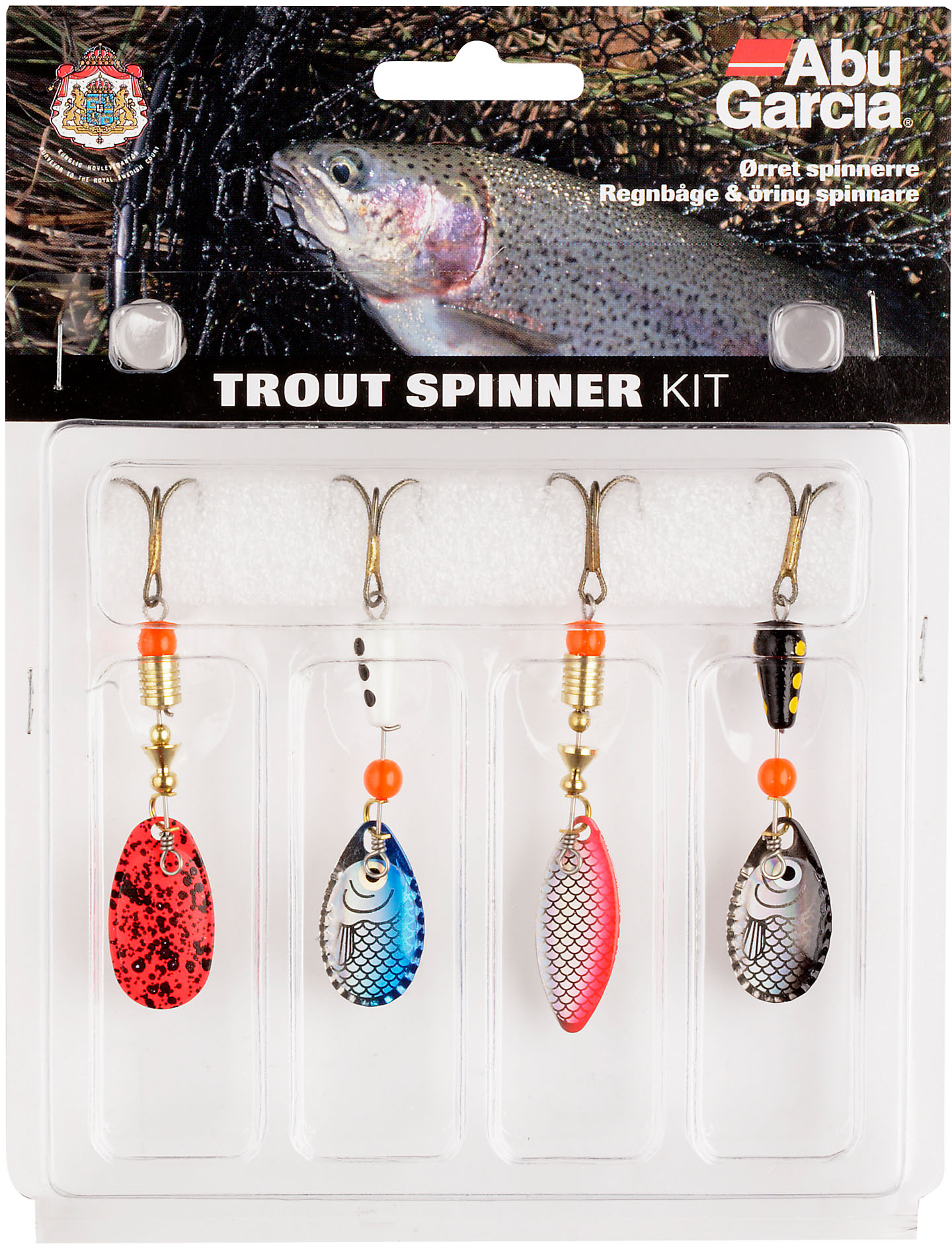Abu Garcia Öring Spinnare Kit 4-pack