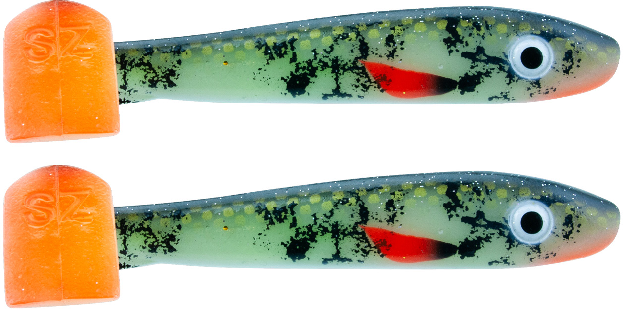 Svartzonker McRubber Glow Junior 17 cm [45 g] crappie 2-pack
