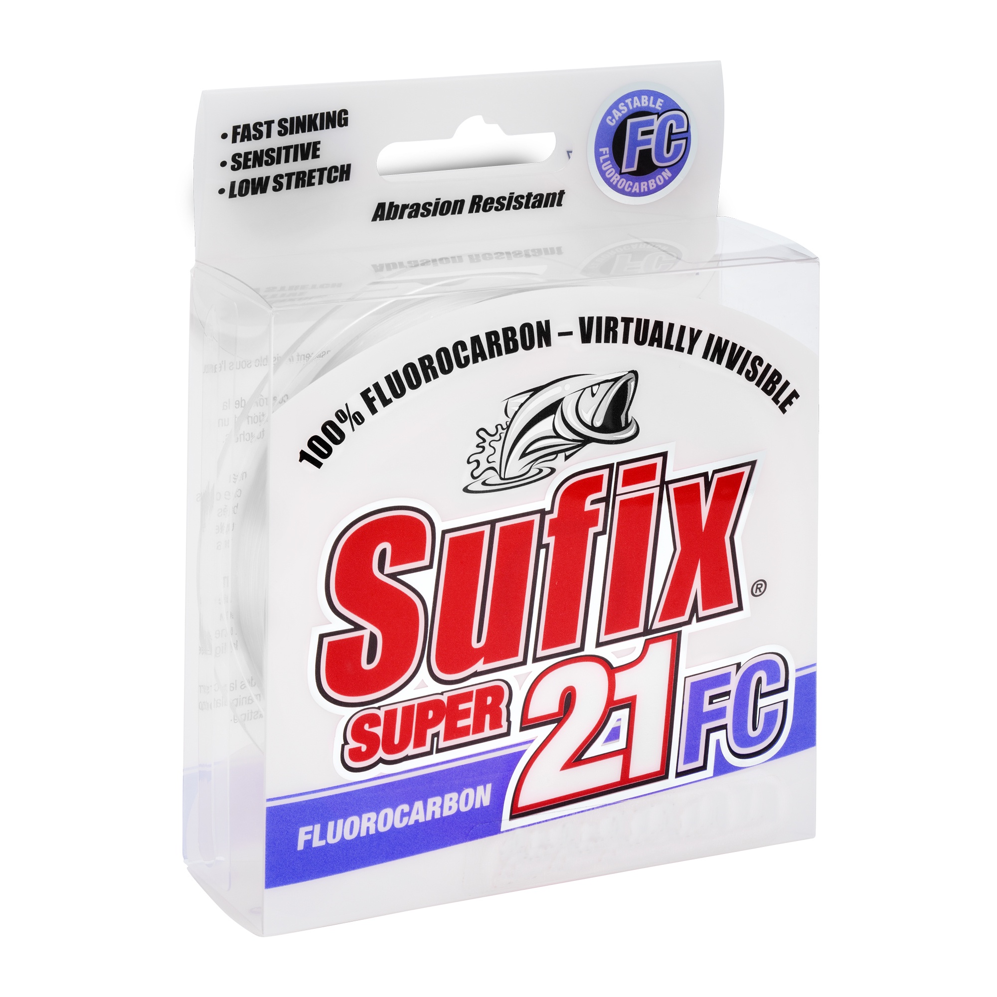 Sufix Super 21 Fluorocarbon-lina clear 0.300 mm x 150 m
