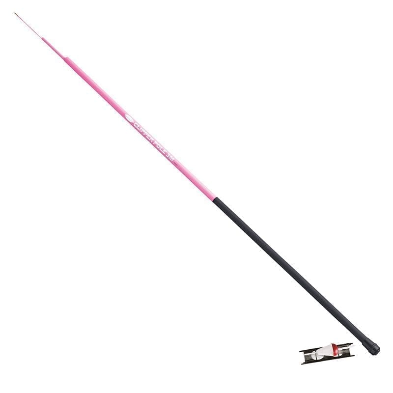 Fladen Clipper teleskopiskt metspö komplett med metrev 3 m rosa