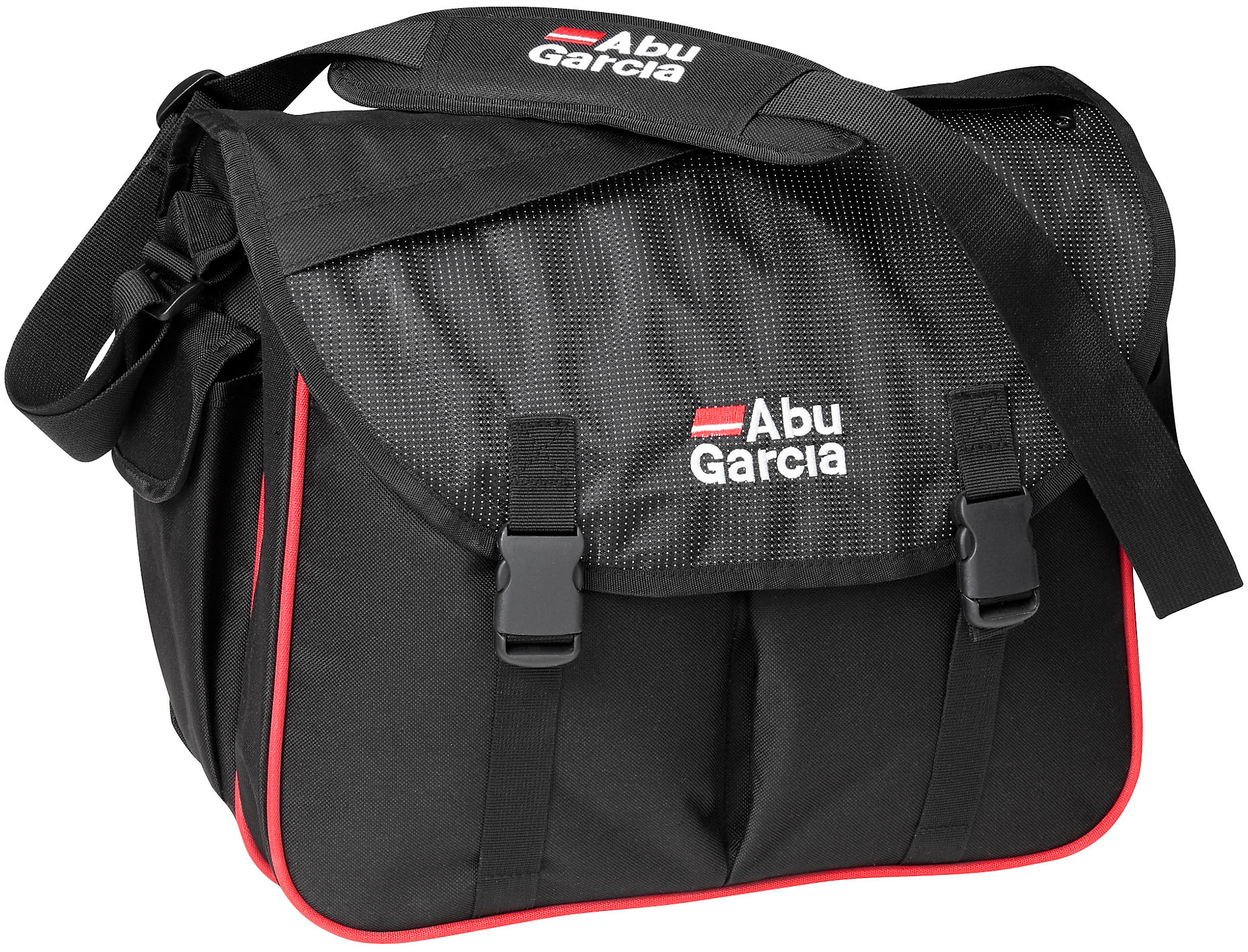 Abu Garcia Compact fiskeväska [28 x 13 x 24 cm] svart/röd