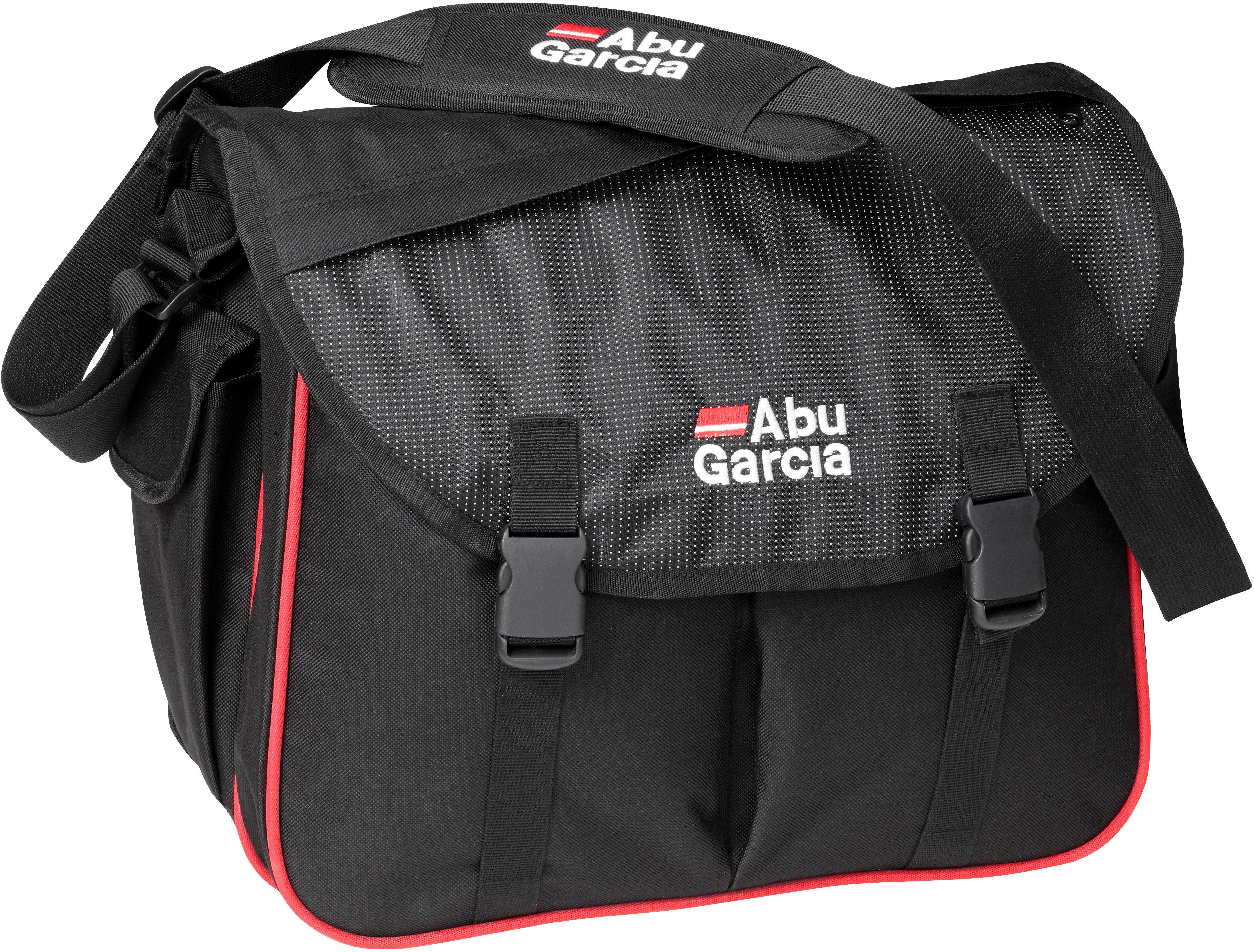 Abu Garcia Allround fiskeväska [38 x 18 x 34 cm] svart/röd
