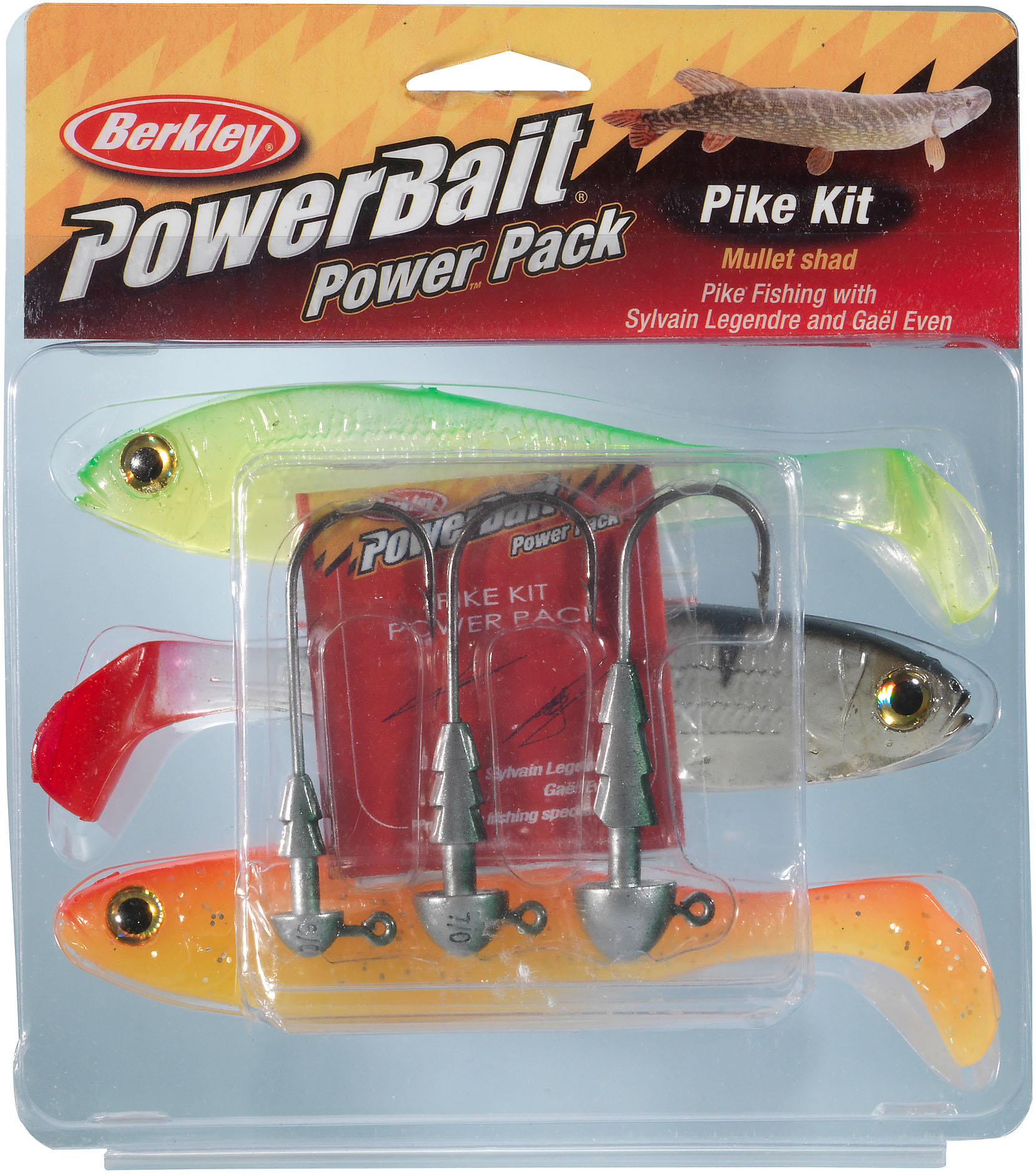Berkley PowerBait Pro Pack Pike 3+3-pack