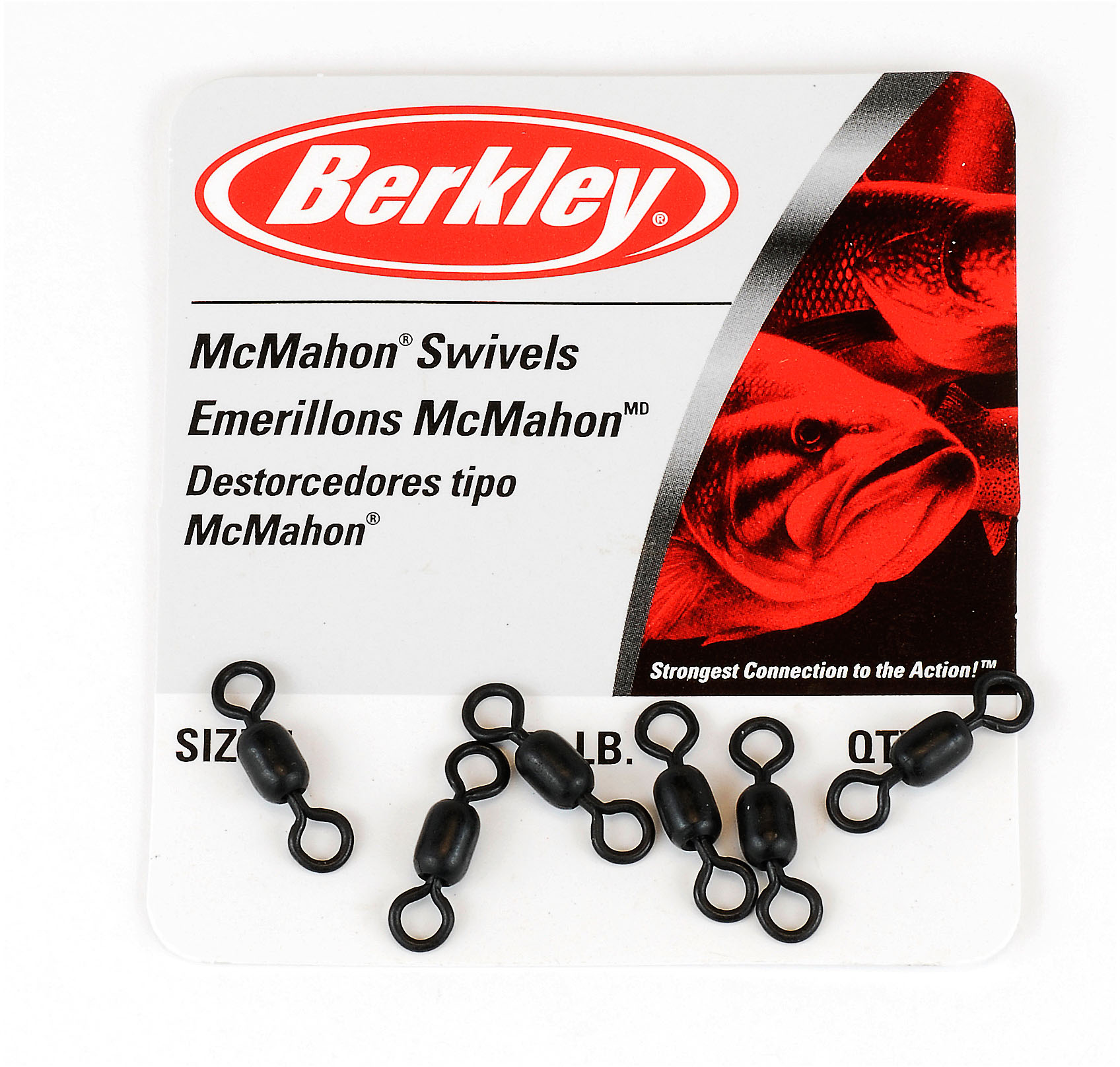 Berkley McMahon lekande stl. 3 svart 6-pack