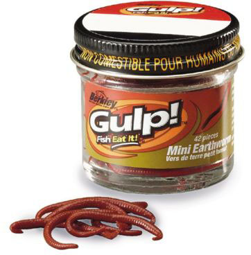 Berkley Gulp! Mini Daggmask 2.5 cm brun 42 st