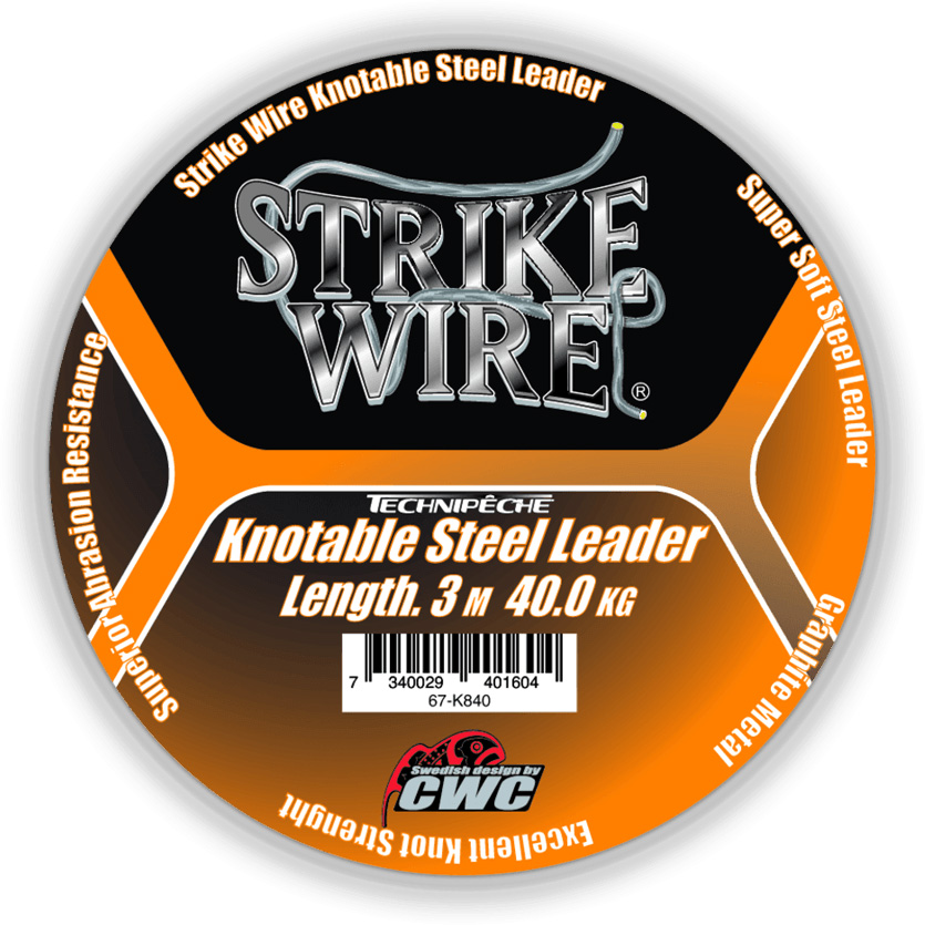 Strike Wire Leader tafsmaterial 6 kg silver 5 m