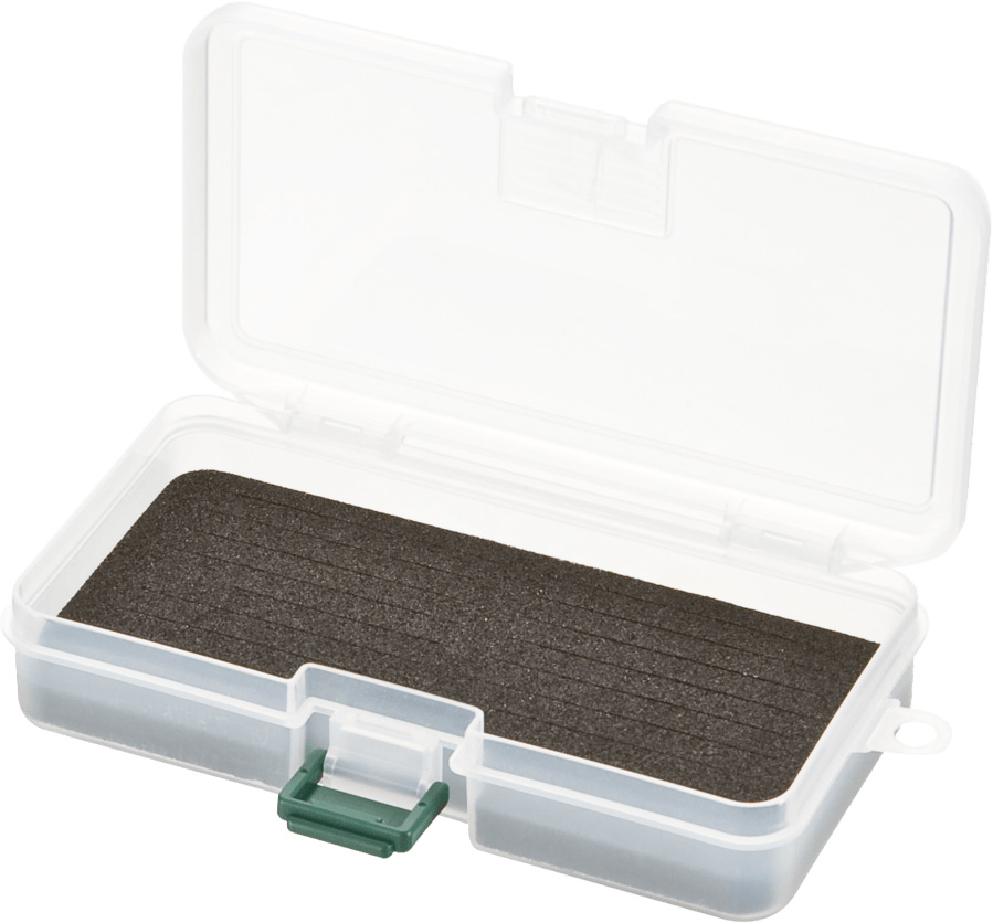 Meiho Slit Foam Stinger-ask [15.3 x 7.6 x 2.6 cm] klar
