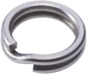 BFT Pro Splitring i rostfritt stål 35 kg silver 6.0 mm 10-pack