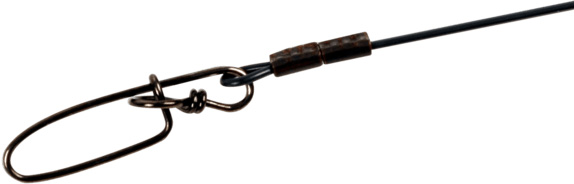 BFT Stiff Jerkbait-tafs i titan med Stay-Lok beteslås och lekande 60 lb/27 kg svart 30 cm