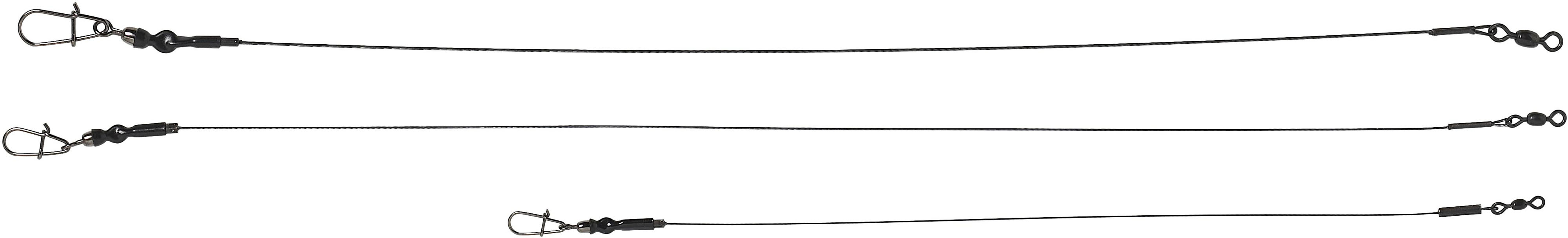 Savage Gear 1x7 Titanium tafs med beteslås/lekande 7 kg 0.300 mm x 20 cm svart 2-pack