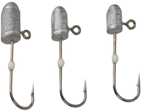 Savage Gear Micro Dart jiggskalle 2 g med 8 krok silver 5-pack