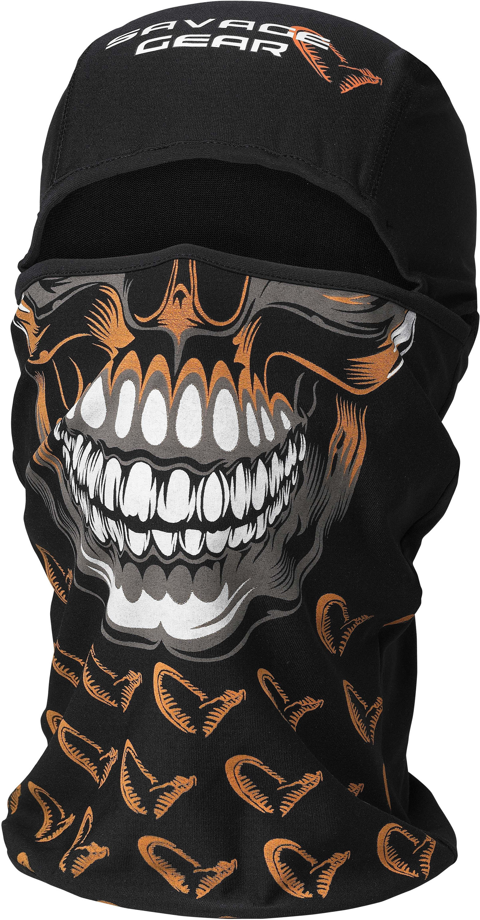 Savage Gear Skull balaclava svart one-size