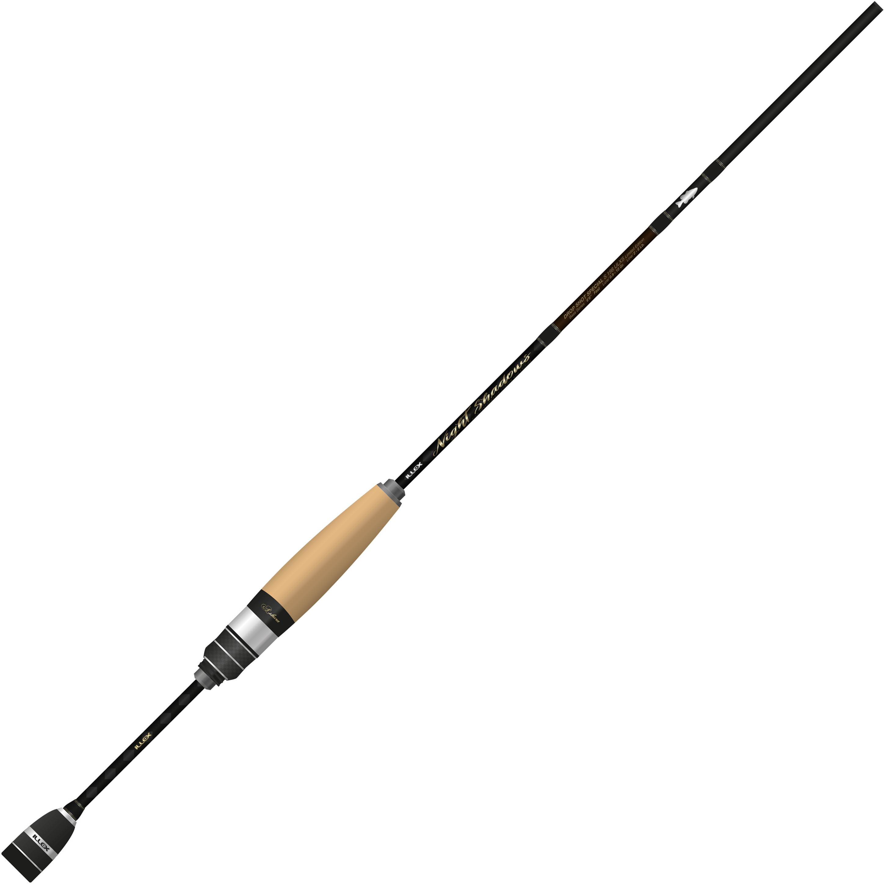 Illex Night Shadows jigg- & dropshotspö S 198 ULXS Drop Shot 6'6" 0.9-10 g