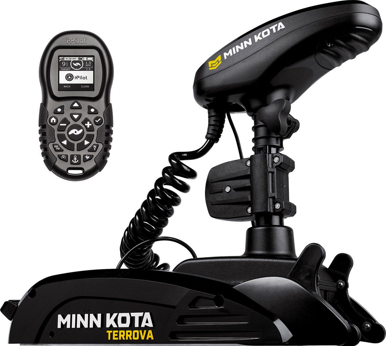 Minn Kota Terrova BT 55 IP 54'' frontmonterad elmotor för sötvatten 55 lb (25 kg) 137 cm