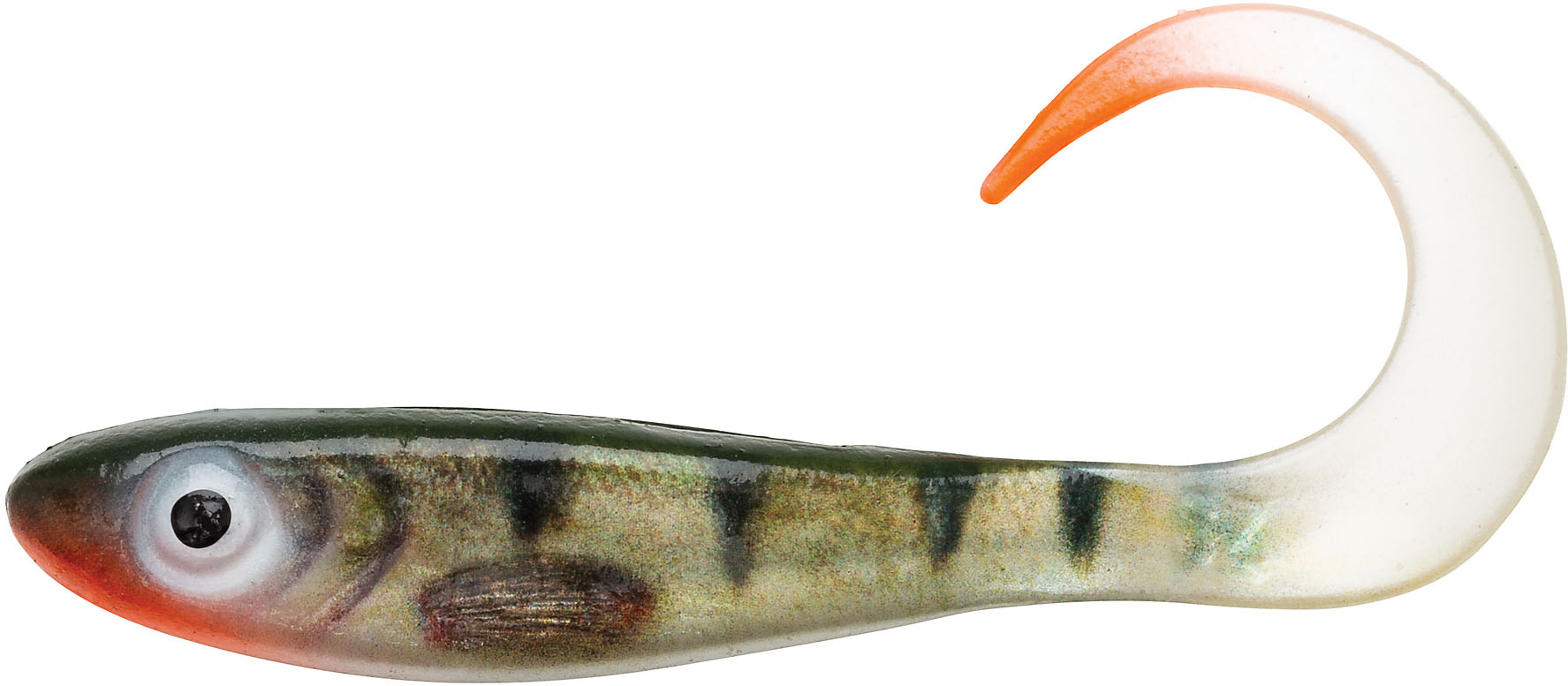 Svartzonker McPerch Curly 8 cm [2 g] real perch 8-pack