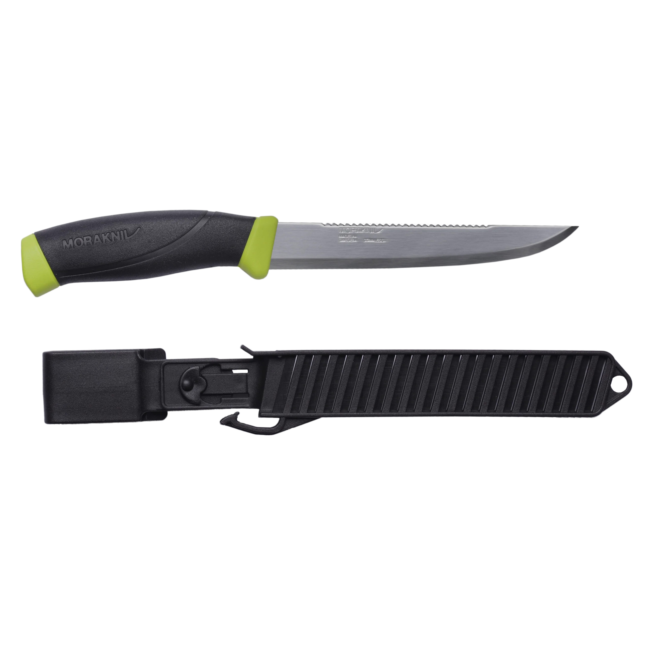 Morakniv Companion Fishing renskniv 150/265 mm svart/grön