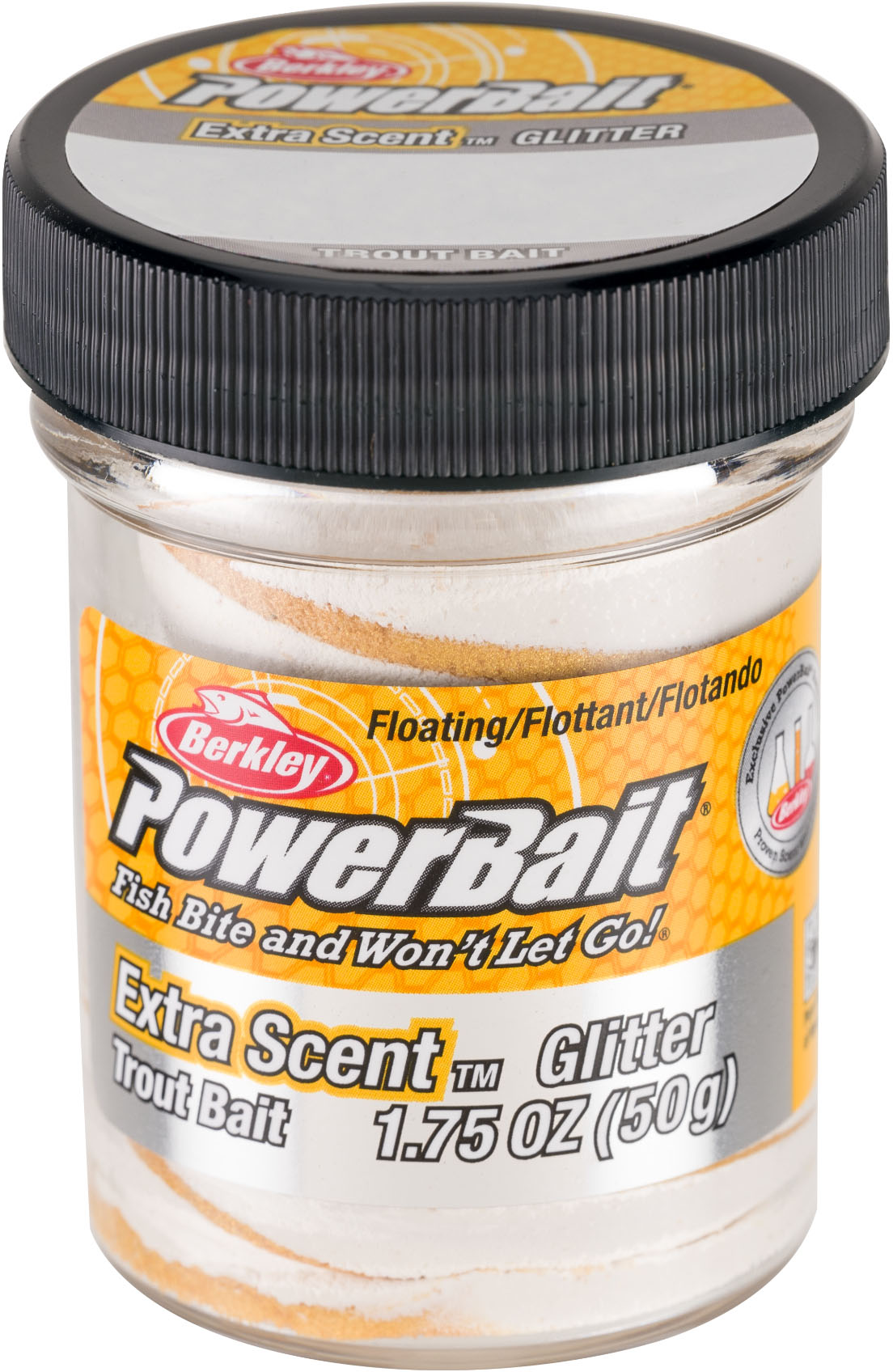 Berkley PowerBait Glitter Trout Bait [50 g] gold vein