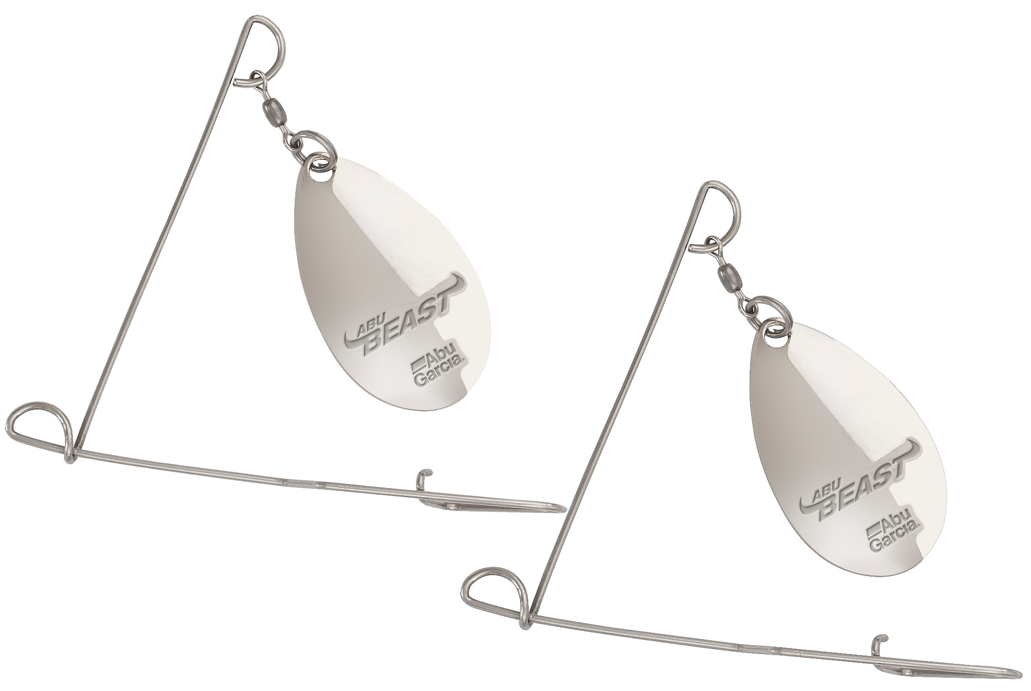 Abu Garcia Beast Instant spinnerbait silver 2-pack
