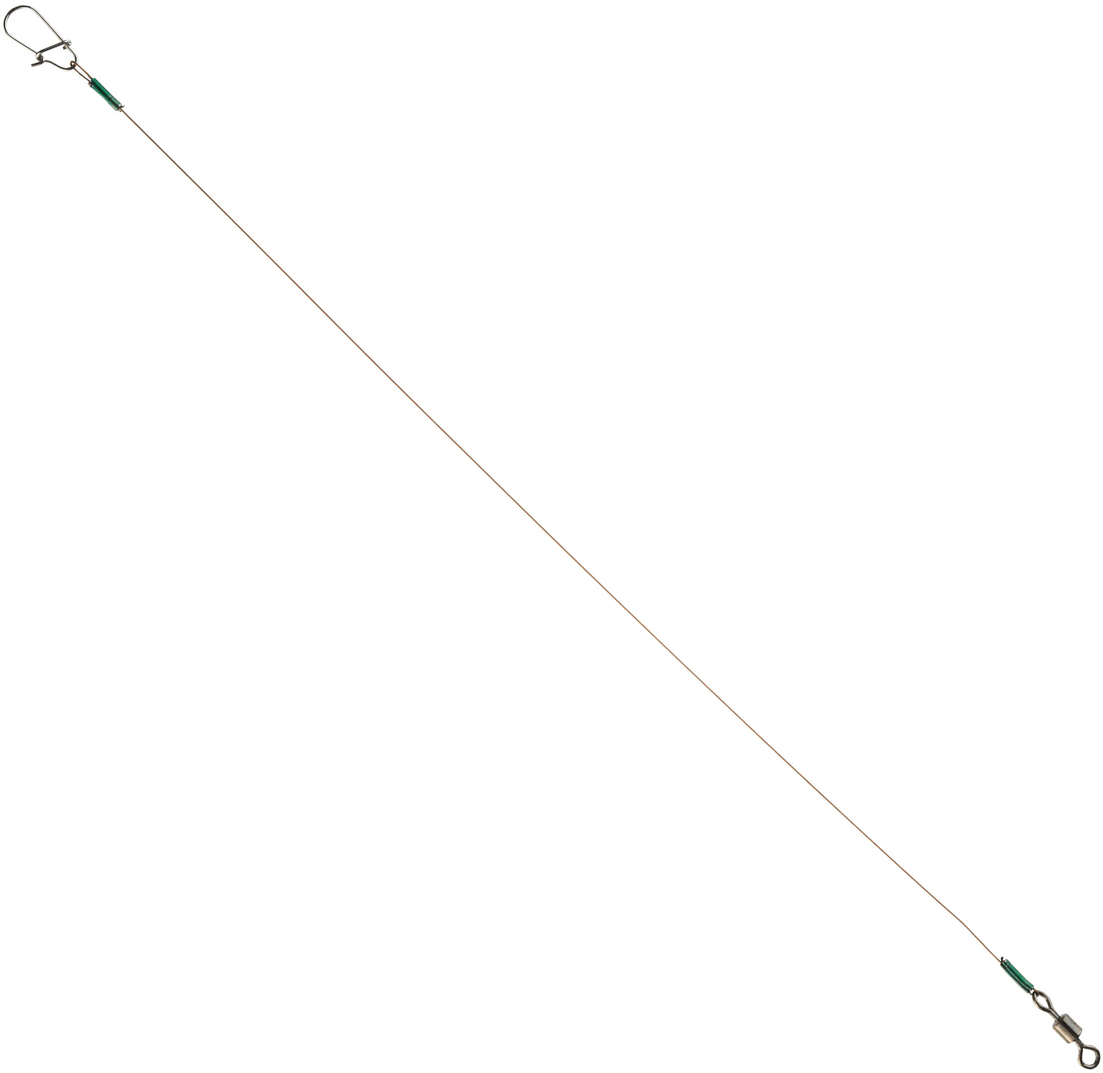 Daiwa Tournament ståltafs med beteslås/lekande 35 lb/15.8 kg 20 cm 2-pack