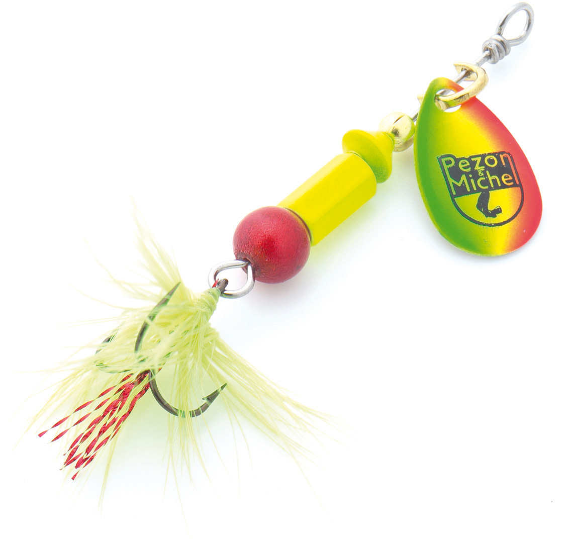 Pezon & Michel Spinner Rapide N°0 [2.95 g] fire tiger 1-pack