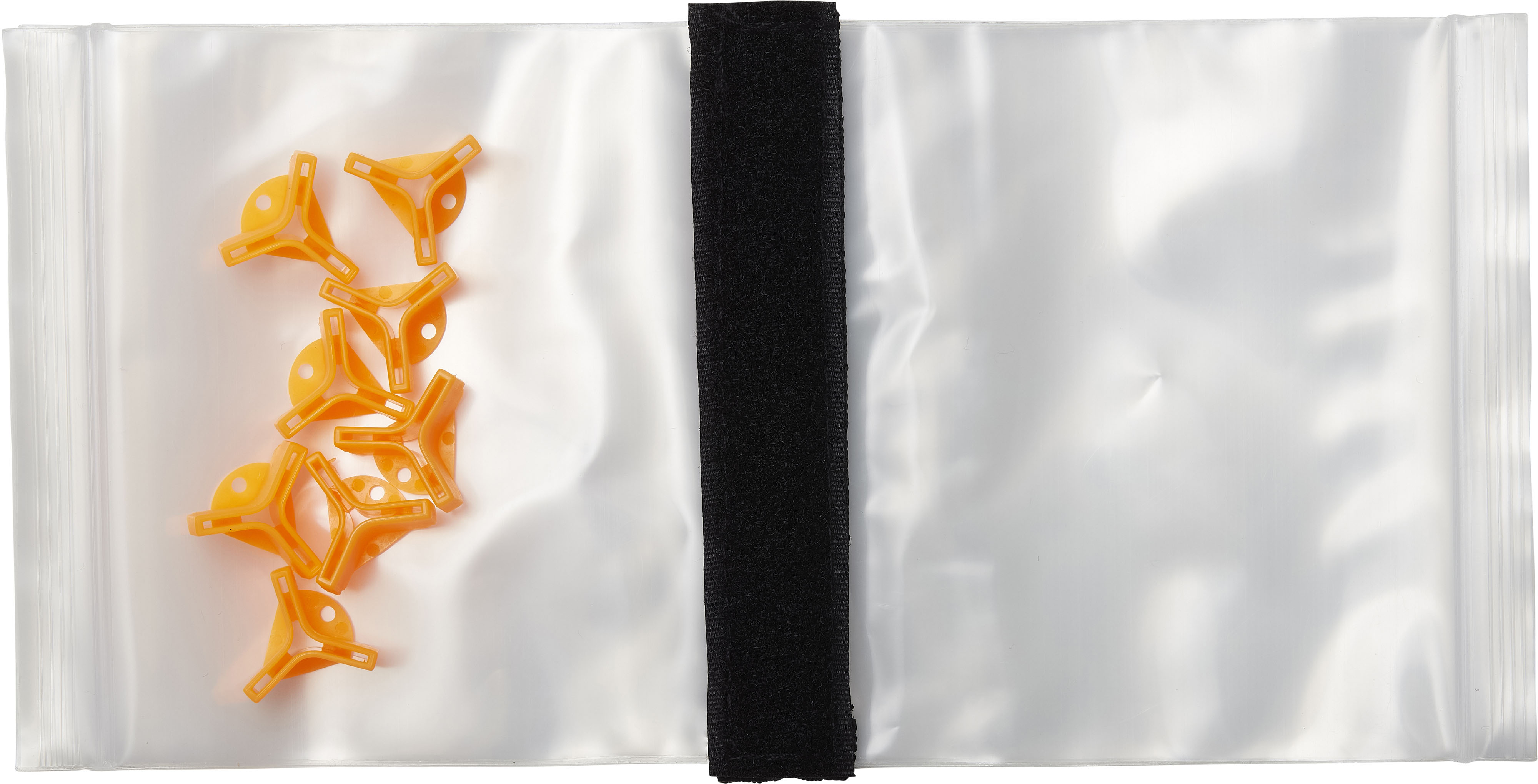 Savage Gear Zippåsar & trekroksskydd till Flip Wallet [12 x 12 cm] transparent 8-pack