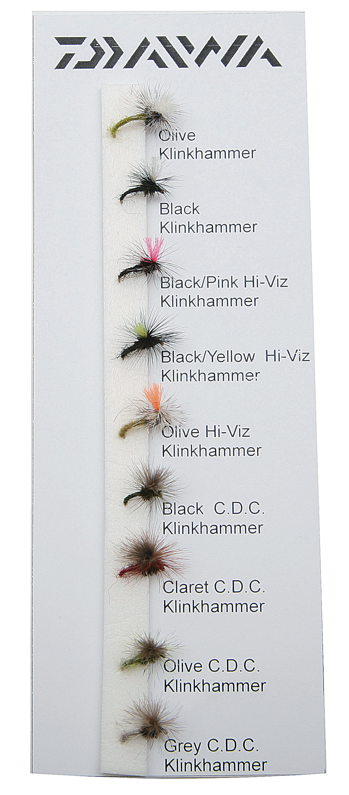 Daiwa Klinkhammers flugor 9-pack