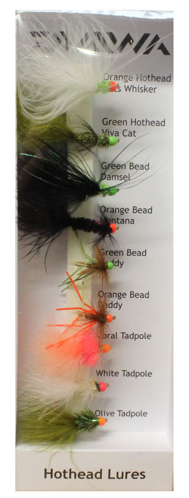 Daiwa Hothead Lures flugor 9-pack