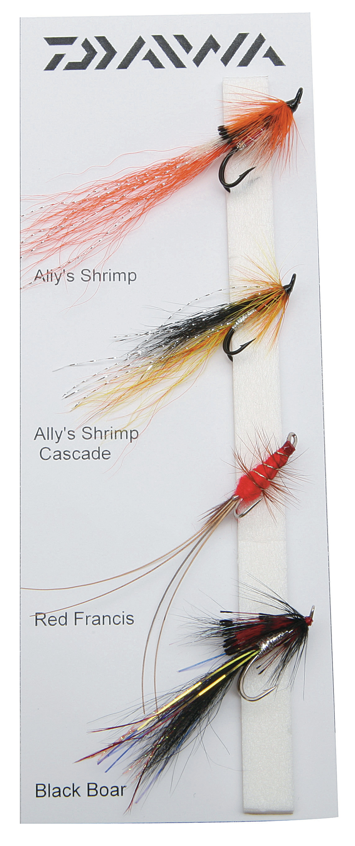 Daiwa Salmon Doubles flugor 4-pack