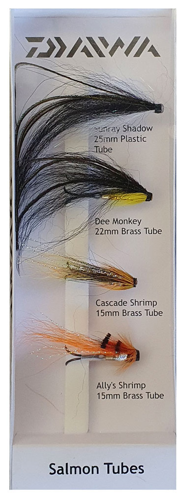 Daiwa Salmon Tubes flugor 4-pack