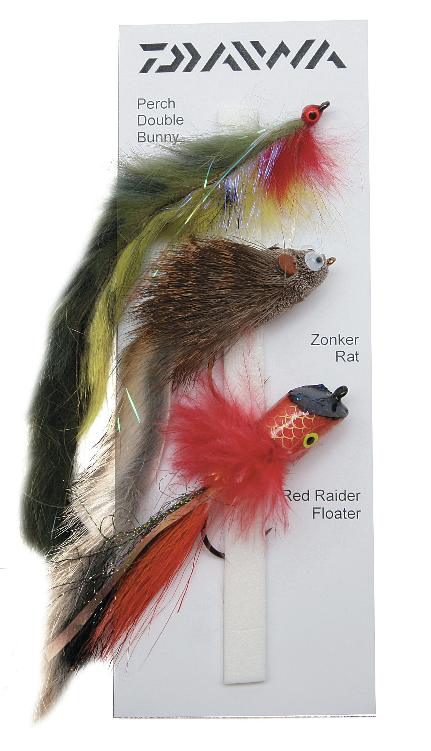 Daiwa Pike flugor 3-pack