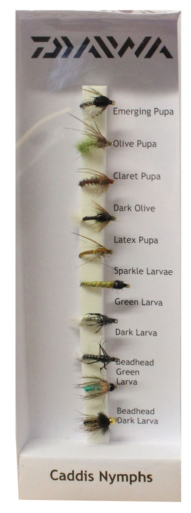 Daiwa Caddis Nymphs flugor 10-pack