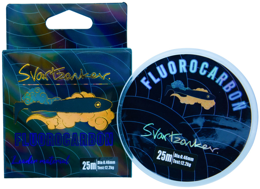 Svartzonker Fluorocarbon tafsmaterial 0.360 mm x 25 m 1-pack
