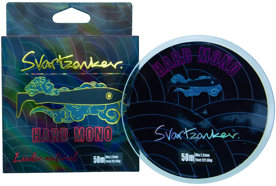 Svartzonker Hard Mono tafsmaterial 1.000 mm x 50 m 1-pack