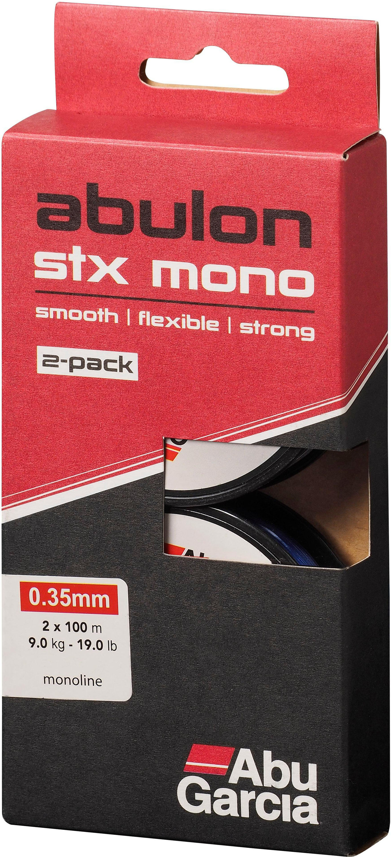 Abu Garcia Abulon STX nylonlina blå 0.350 mm x 100 m 2-pack