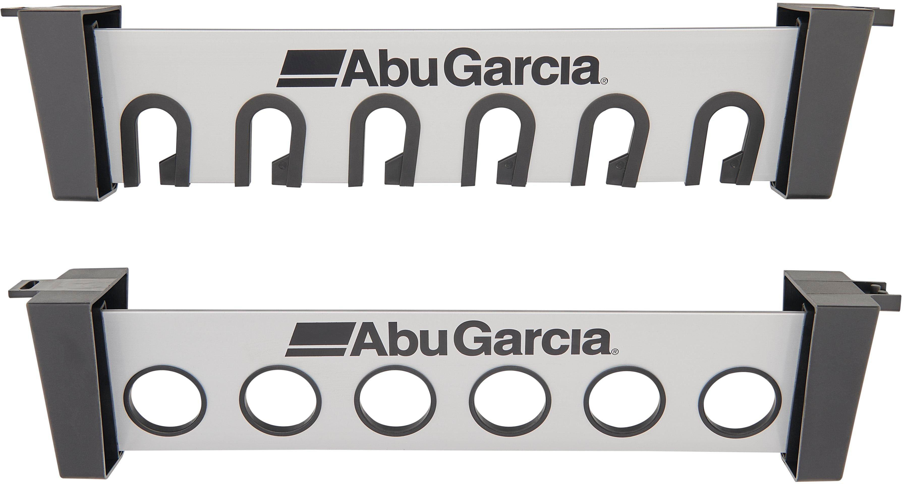 Abu Garcia Horizontal 6 spöställ i aluminium silver/svart 1-pack