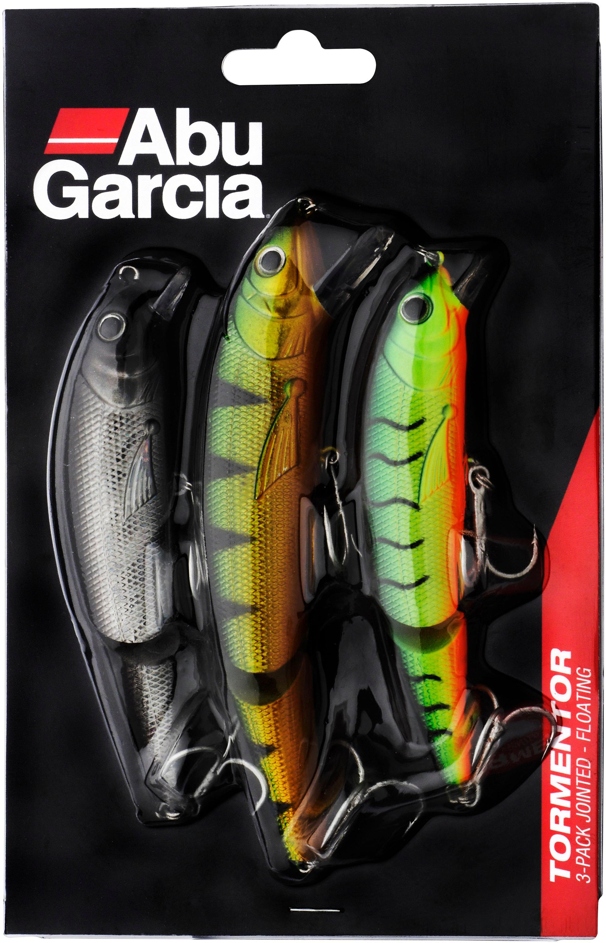 Abu Garcia Tormentor Jointed beteskit blandade färger 3-pack