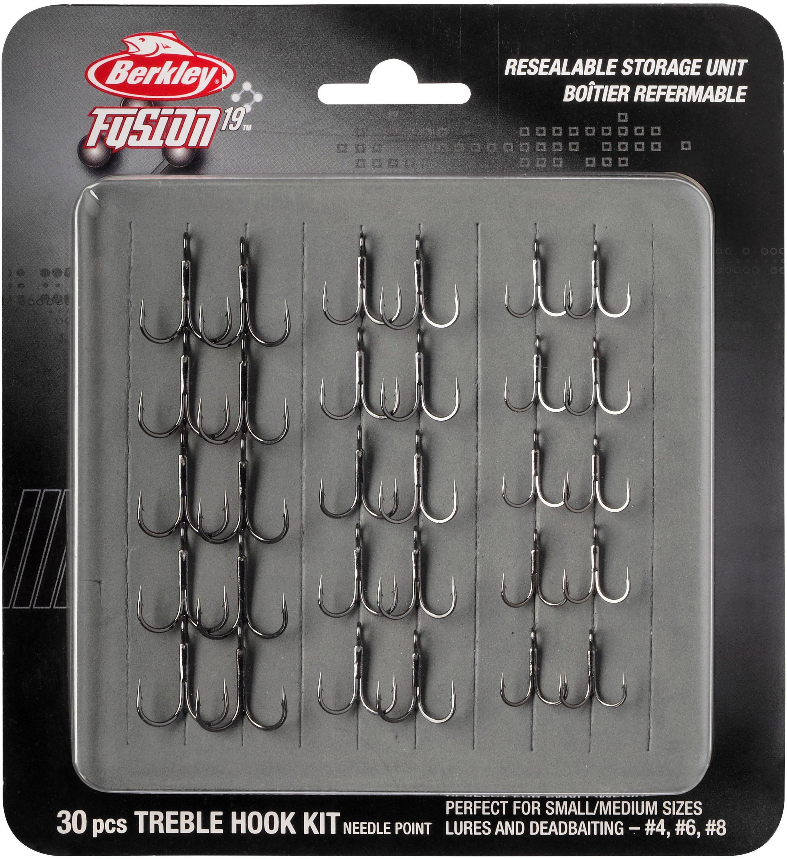 Berkley Fusion19 Small trekrokskit [stl. 4, 6, 8] 30-pack