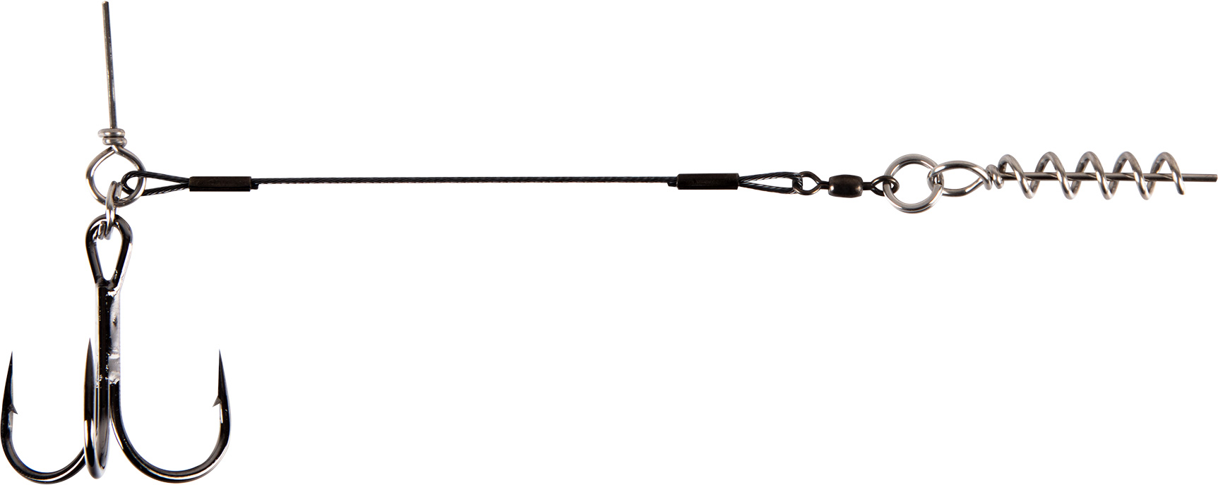 CWC Titanium Stinger [Junior Single] med titaniumvajer & 1/0 krok silver 1-pack