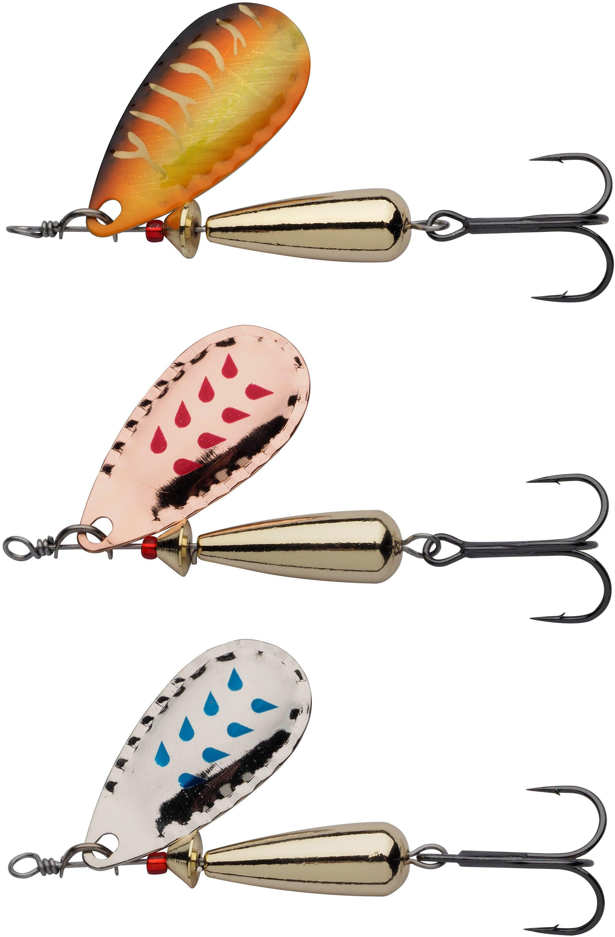 Abu Garcia Droppen 4.4 cm [6 g] blandade färger 3-pack