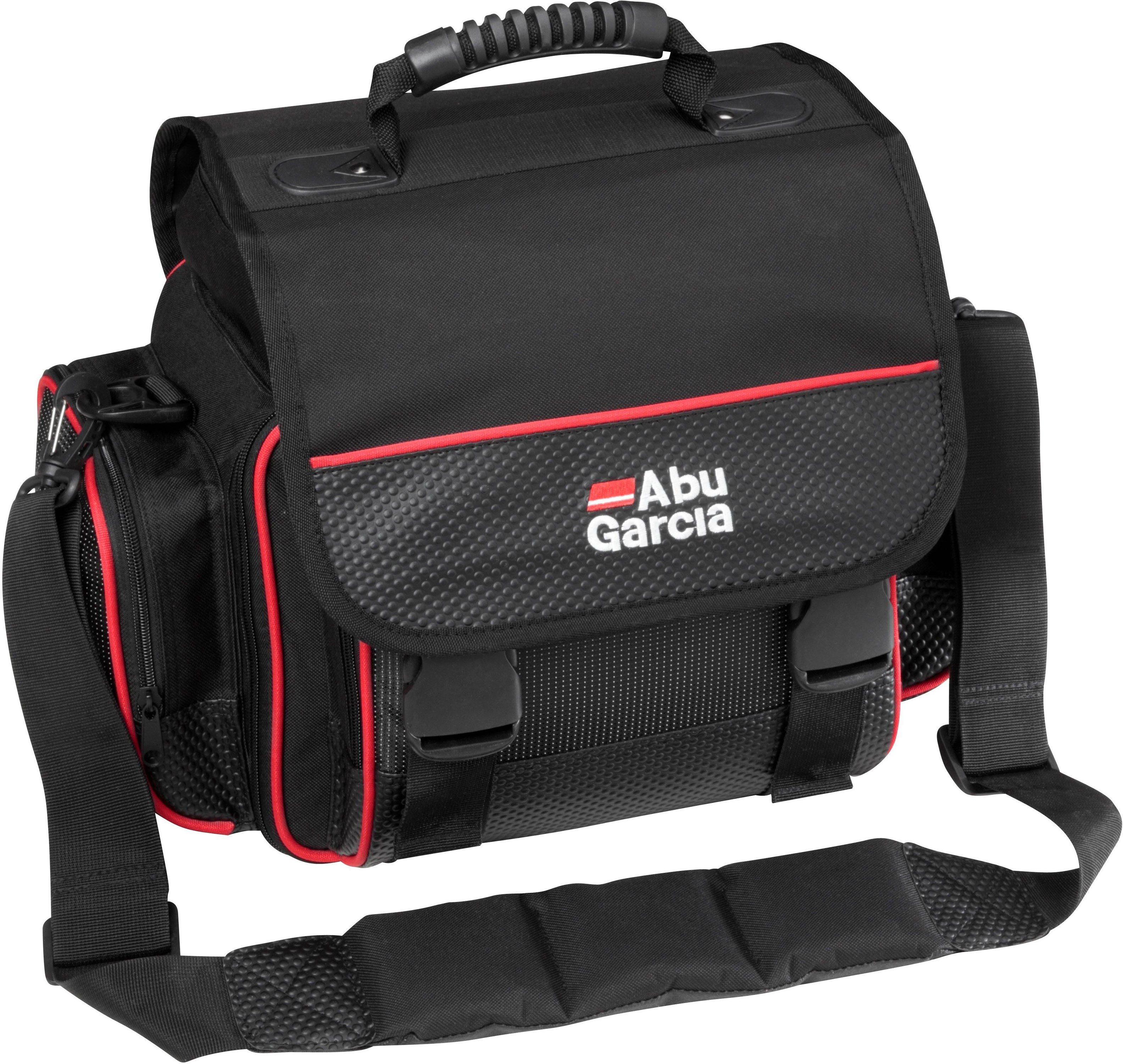 Abu Garcia Tackle fiskeväska [42 x 24 x 30 cm] svart/röd small